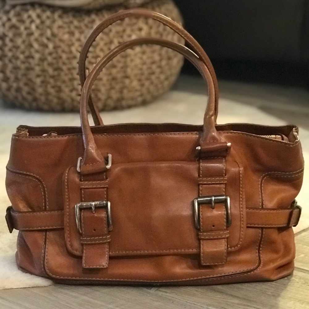 Cognac Michael Kors Handbag